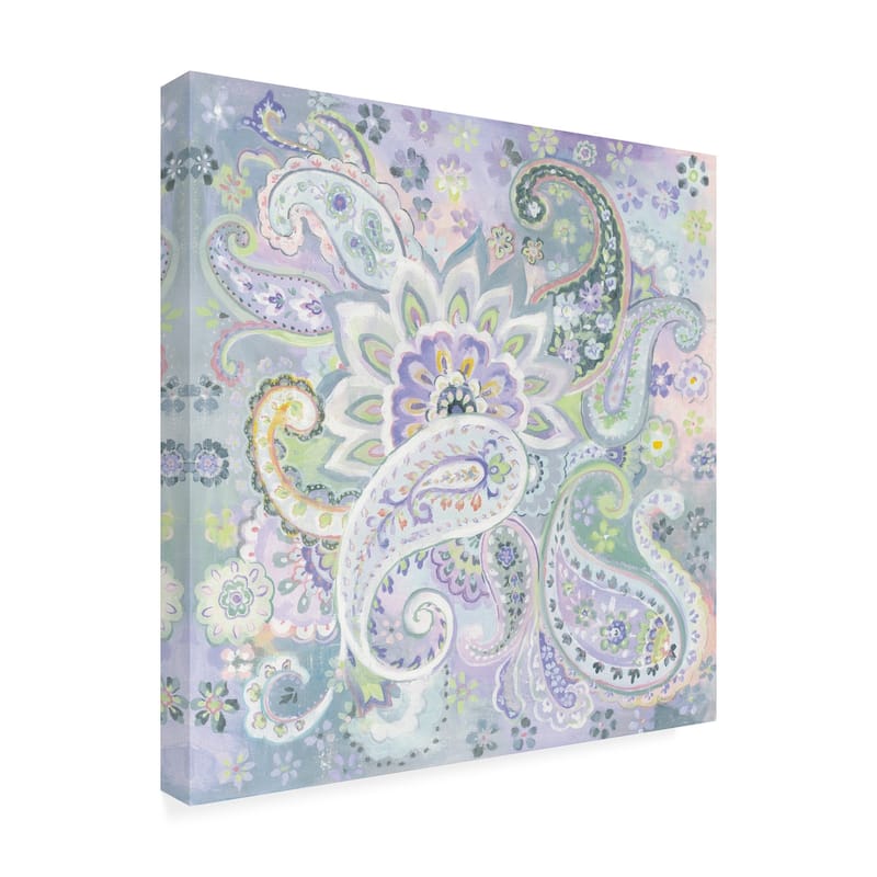 Danhui Nai 'Paisley Dream' Canvas Art