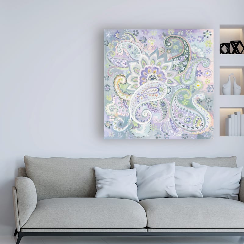 Danhui Nai 'Paisley Dream' Canvas Art