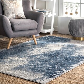 Brooklyn Rug Co Cloudy Lise Modern Abstract Area Rug - Bed Bath ...