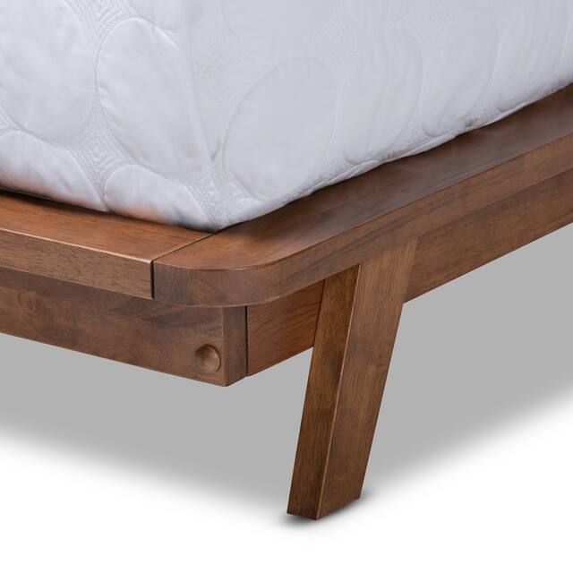 Carson Carrington Ulvsta Mid-century Fabric Platform Bed
