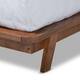 Carson Carrington Ulvsta Mid-century Fabric Platform Bed