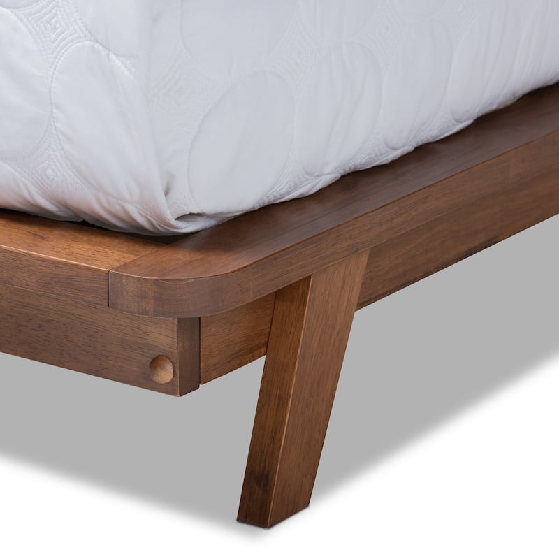 Carson Carrington Ulvsta Mid-century Fabric Platform Bed