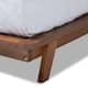 Carson Carrington Ulvsta Mid-century Fabric Platform Bed
