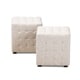 preview thumbnail 6 of 18, Contemporary Fabric 2-Piece Ottoman Set