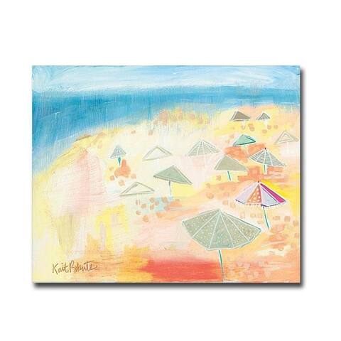 Kait Roberts 'Summer Shade' Gallery Wrapped Canvas Giclee Art (24 in x 32 in)