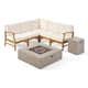 Option Teak + Crème + Light Gray