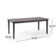Dickinson Rectangular 8 Seat Farmhouse Dining Table by Christopher Knight Home - Thumbnail 19