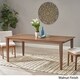 Dickinson Rectangular 8 Seat Farmhouse Dining Table by Christopher Knight Home - Thumbnail 1