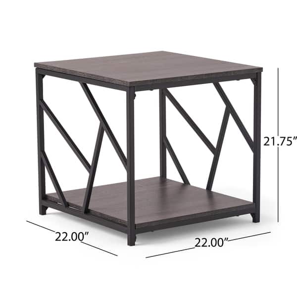 Thicket Industrial Modern Coffee Table by Christopher Knight Home Bed