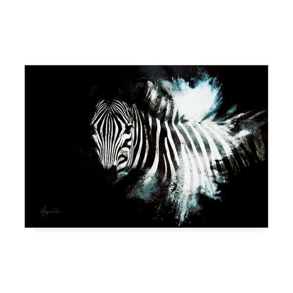 Philippe Hugonnard 'Wild Explosion Collection - The Zebra II' Canvas ...