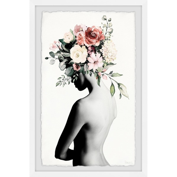 Handmade Crown Beauty Framed Print. Opens flyout.