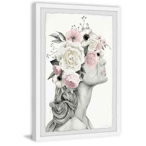 Handmade FlowerBraid Framed Print