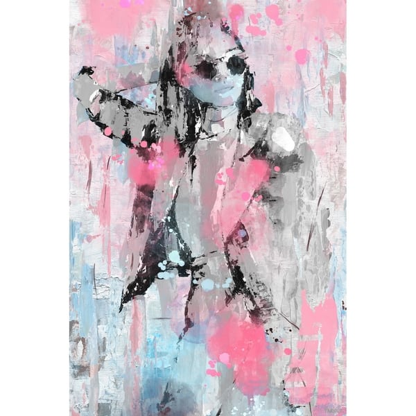 Shop Handmade Urban Style Fashion Print On Wrapped Canvas