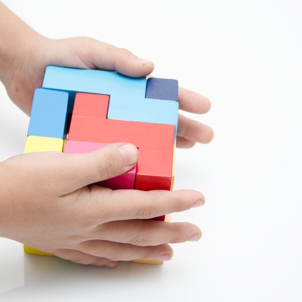 sensory puzzle blocks