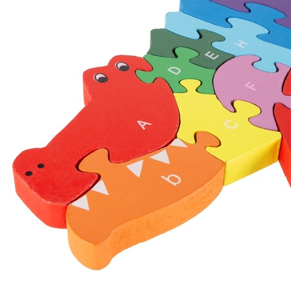 crocodile alphabet puzzle