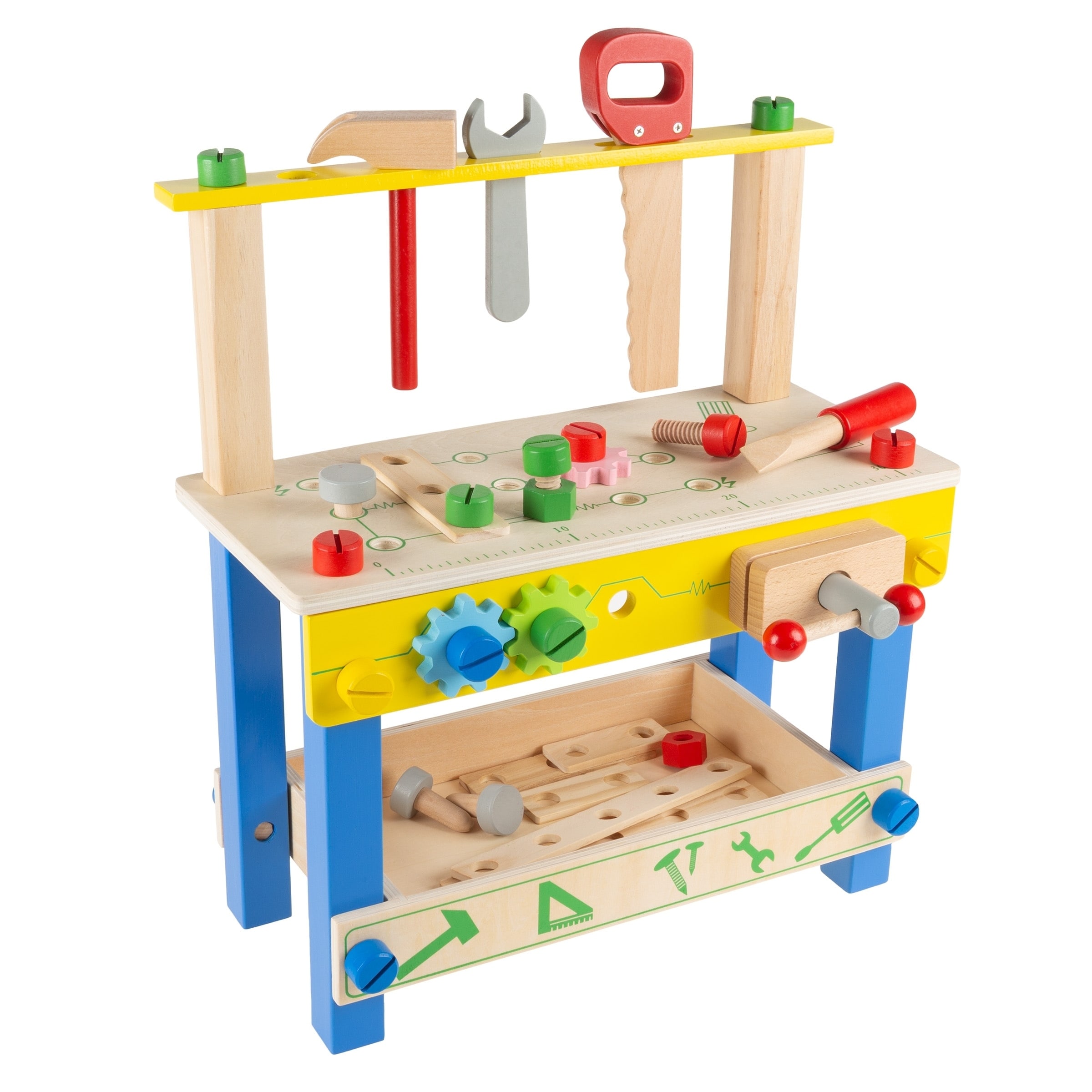 wooden toy workbench