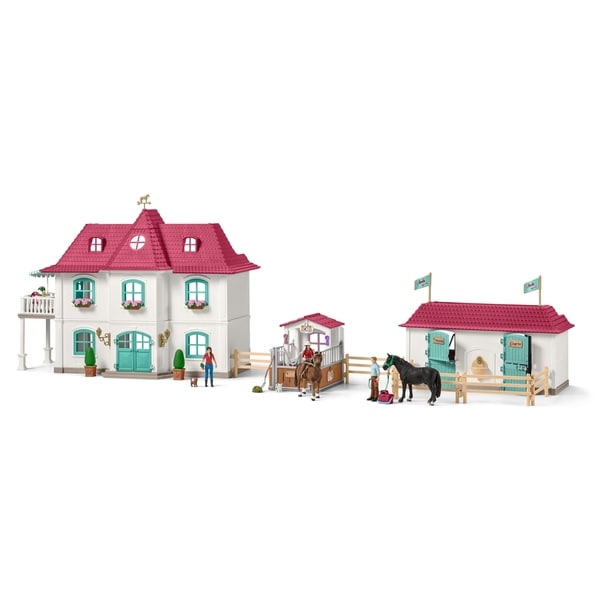 schleich large horse stable with house