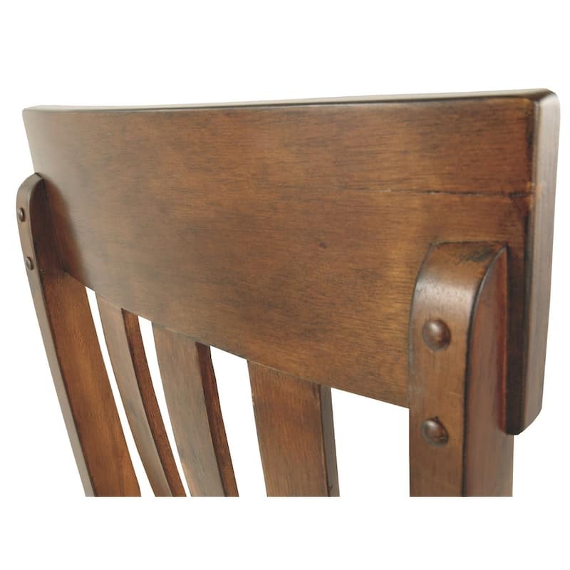 Ralene Dining Room Chair - Set of 2 - Medium Brown - 19.5" W x 22.63" D x 40.25" H