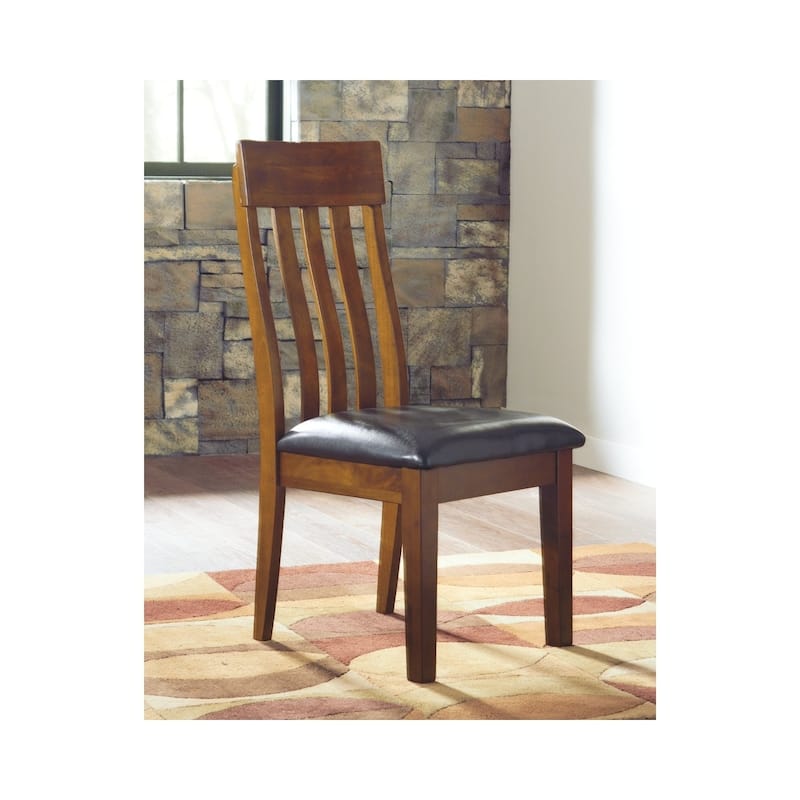 Ralene Dining Room Chair - Set of 2 - Medium Brown - 19.5" W x 22.63" D x 40.25" H