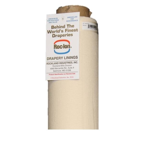 Shop Roc Lon 54 Interlining Drapery Lining Natural 12 Yards