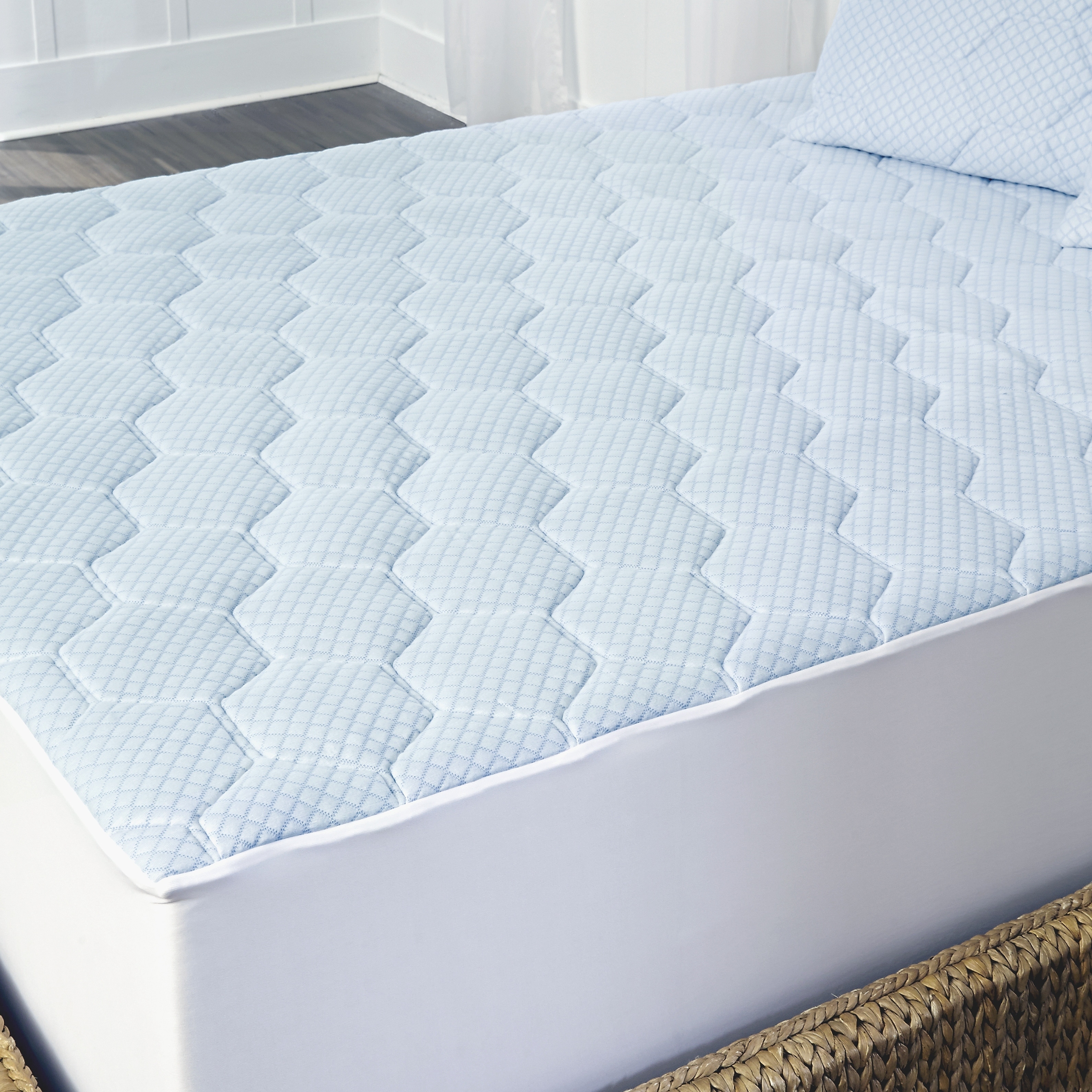  Best Price Mattress 1.5 Inch Ventilated Memory Foam Mattress  Topper, Cooling Gel Infusion, CertiPUR-US Certified, Queen Blue : Home &  Kitchen