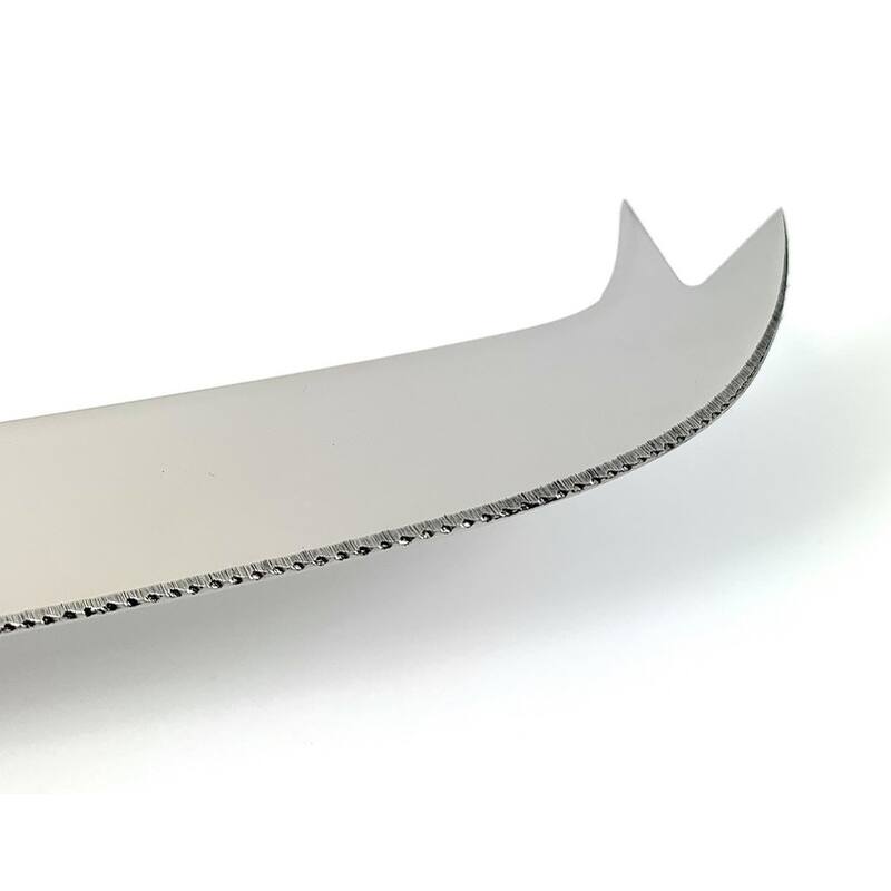 Cheese knives set of 4 (Stainless Steel, curved handle)
