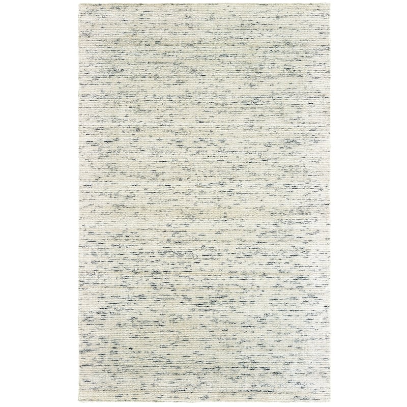 Style Haven Langley Hand-tufted Wool and Viscose Shaded Solid Area Rug - 8' x 10' - Cream/Stone