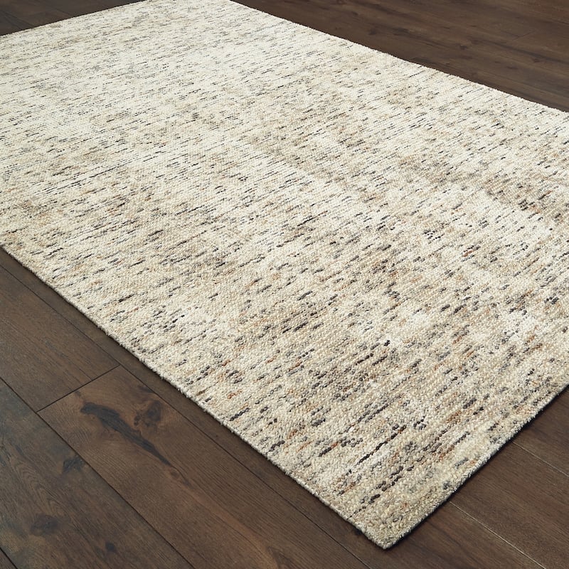 Style Haven Langley Hand-tufted Wool and Viscose Shaded Solid Area Rug