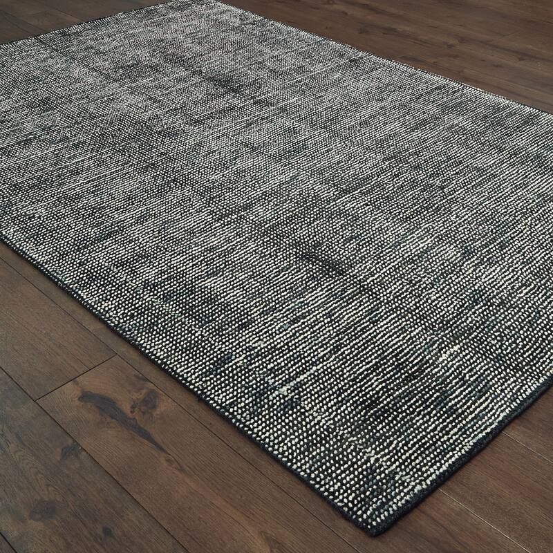 Style Haven Langley Hand-tufted Wool and Viscose Shaded Solid Area Rug
