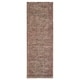preview thumbnail 35 of 44, Tommy Bahama Lucent Shaded Solid Area Rug 2'6" x 8' Runner - Taupe/Pink