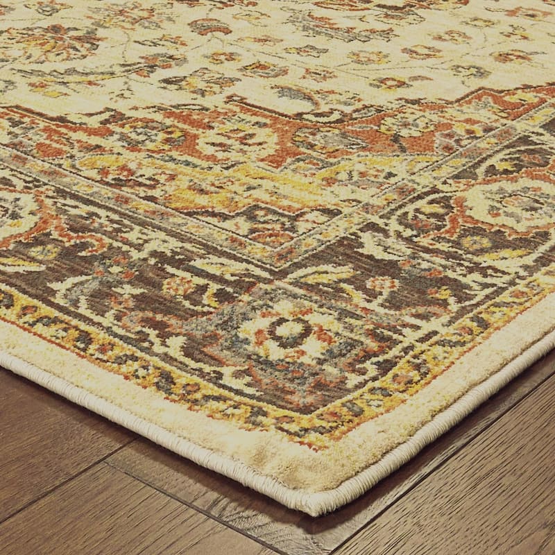 Vista Home Claude Ornamental Medallion Area Rug