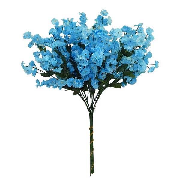 Shop 24 18 In Baby S Breath Stems Blue Overstock