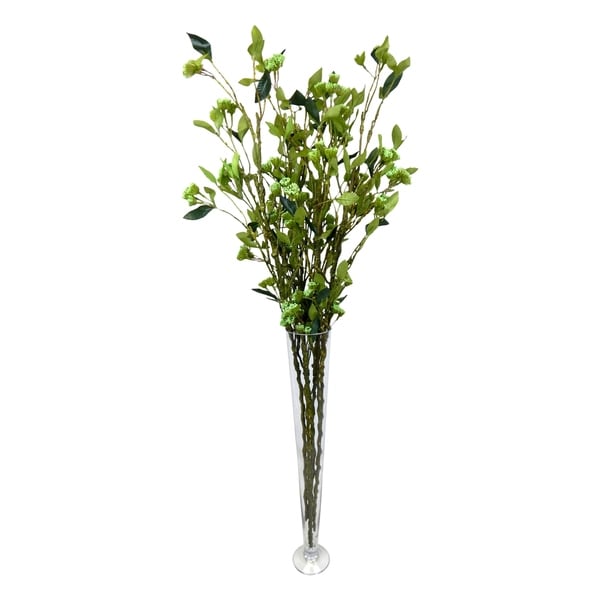 6 branches of long stem branches with leaves and seeds