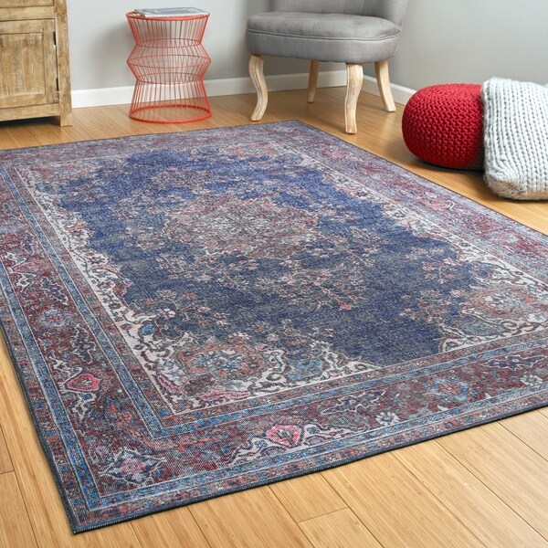Ballard Indoor/Outdoor Vintage Printed Replica Rug - On ...