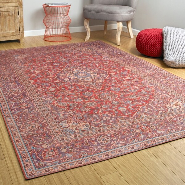 Ballard Indoor/Outdoor Vintage Printed Replica Rug - On ... (600 x 600 Pixel)