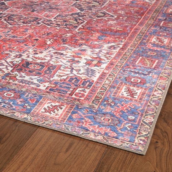 Shop Ballard Indoor Outdoor Vintage Printed Replica Rug Overstock 28045037