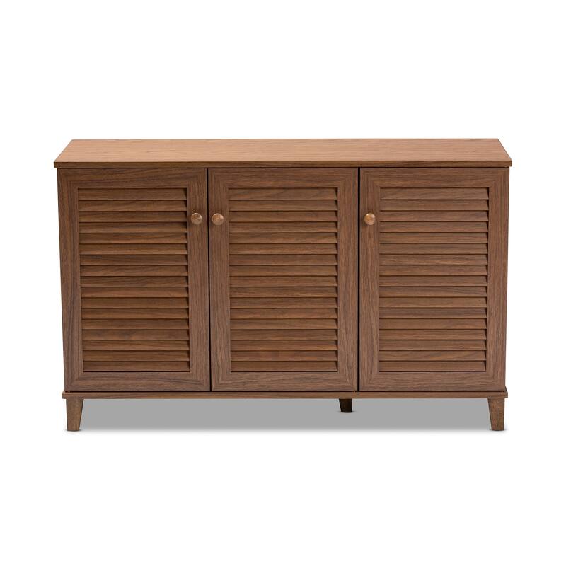 Copper Grove Zdolbuniv Wood 8-shelf Shoe Storage Cabinet
