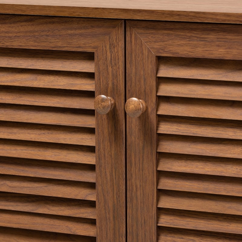 Copper Grove Zdolbuniv Wood 8-shelf Shoe Storage Cabinet