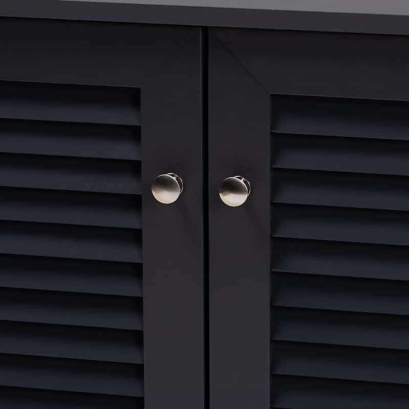 Copper Grove Zdolbuniv Wood 8-shelf Shoe Storage Cabinet