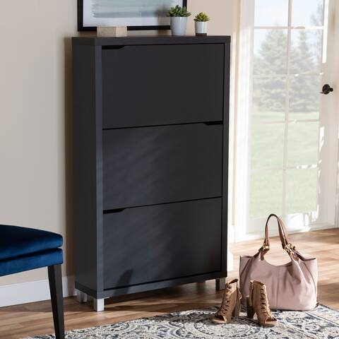 Shoe Cabinet Dressers Chests Online At Our Best Contemporary Shoe Storage Cabinet With 6 Fold Out Racks