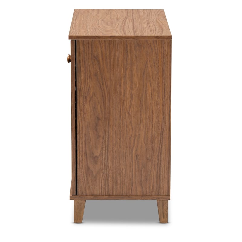 Copper Grove Zdolbuniv Dark Grey 4-shelf Shoe Storage Cabinet