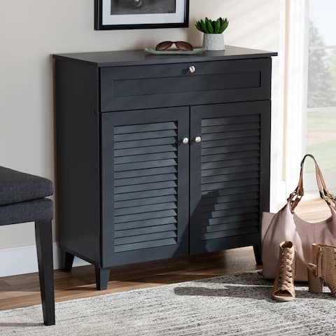 Shoe Cabinet Dressers Chests Online At Our Best Contemporary 4 Shelf Wood Shoe Storage Cabinet With Drawer