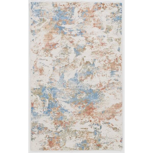 Pasargad Modern Ny Bamboo Silk And Cotton Handmade Area Rug 5 X 8