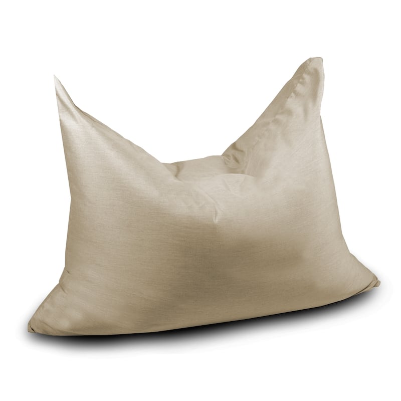 Jaxx Piper Sunbrella Outdoor Patio Bean Bag Chair - Flax