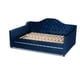 preview thumbnail 13 of 16, Copper Grove Koziatyn Contemporary Velvet Daybed with Trundle