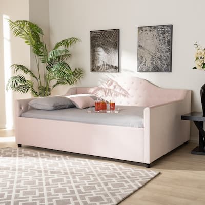 Copper Grove Koziatyn Contemporary Velvet Daybed