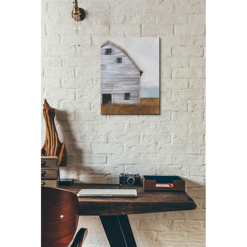 Epic Graffiti 'Abandoned Barn I' by Ethan Harper Giclee Canvas Wall Art, 12"x16"