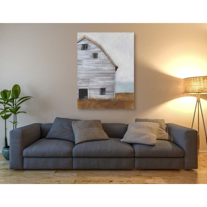 Epic Graffiti 'Abandoned Barn I' by Ethan Harper Giclee Canvas Wall Art, 12"x16"
