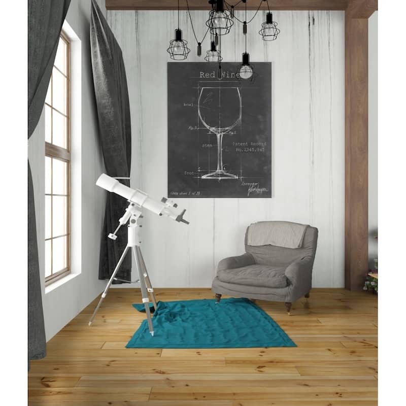Epic Graffiti 'Barware Blueprint III' by Ethan Harper Giclee Canvas Wall Art, 12"x16"