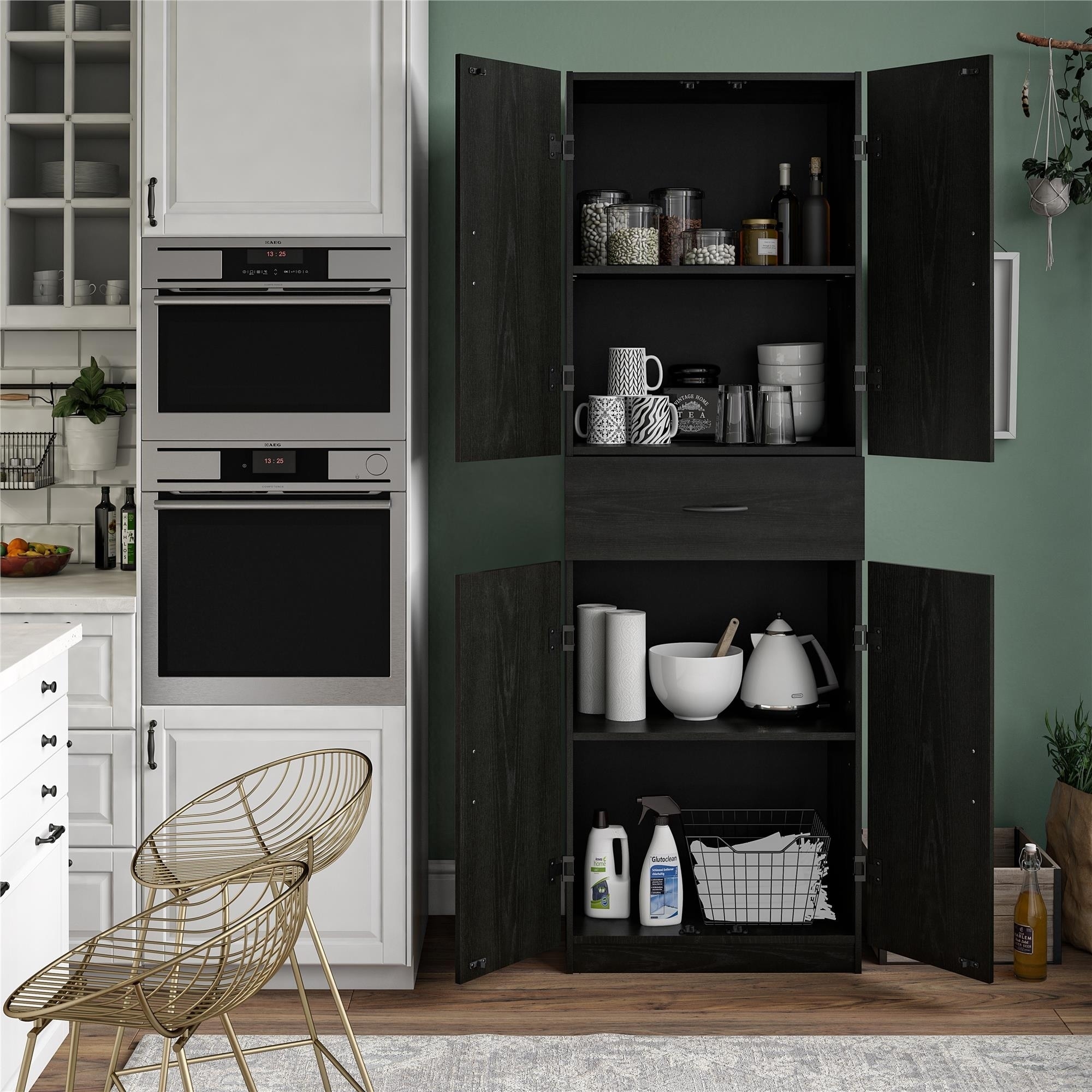 Shop Avenue Greene Malden Storage Cabinet With Drawer Free